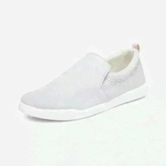 Vionic beach Marshall vapor gray canvas slip on sz 9.5 - Picture 1 of 10
